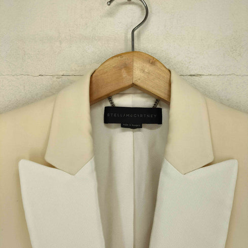 ステラマッカートニー STELLA McCARTNEY ピークドラペル 1Bテーラードジャケット レディース  36